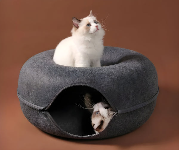 COZYFELT CAT TUNNEL BED