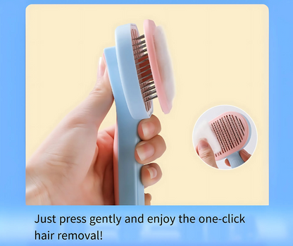 NO-TUG PET GROOMING BRUSH