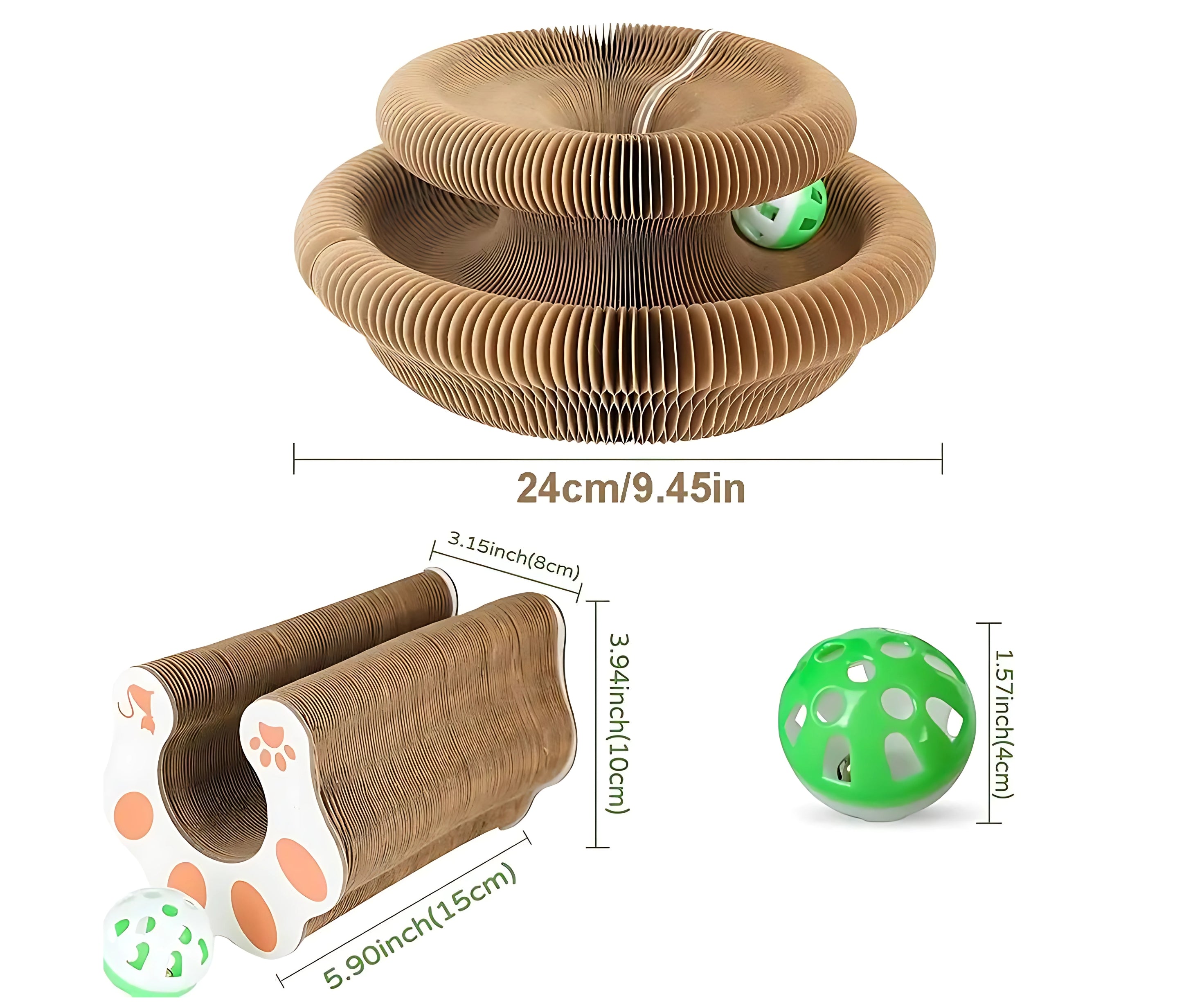ZENPAWS ORGAN BOARD - Organ Cat Scratching Board