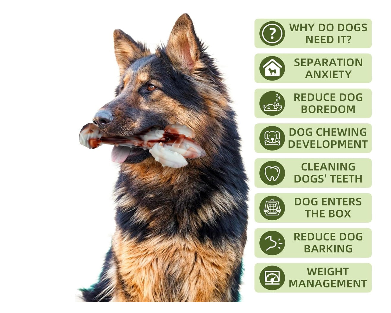 Indestructible Nylon Chew Ring for Dogs