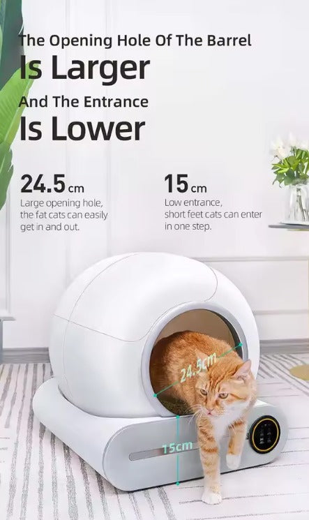 Automatic Self-Cleaning Cat Litter Box